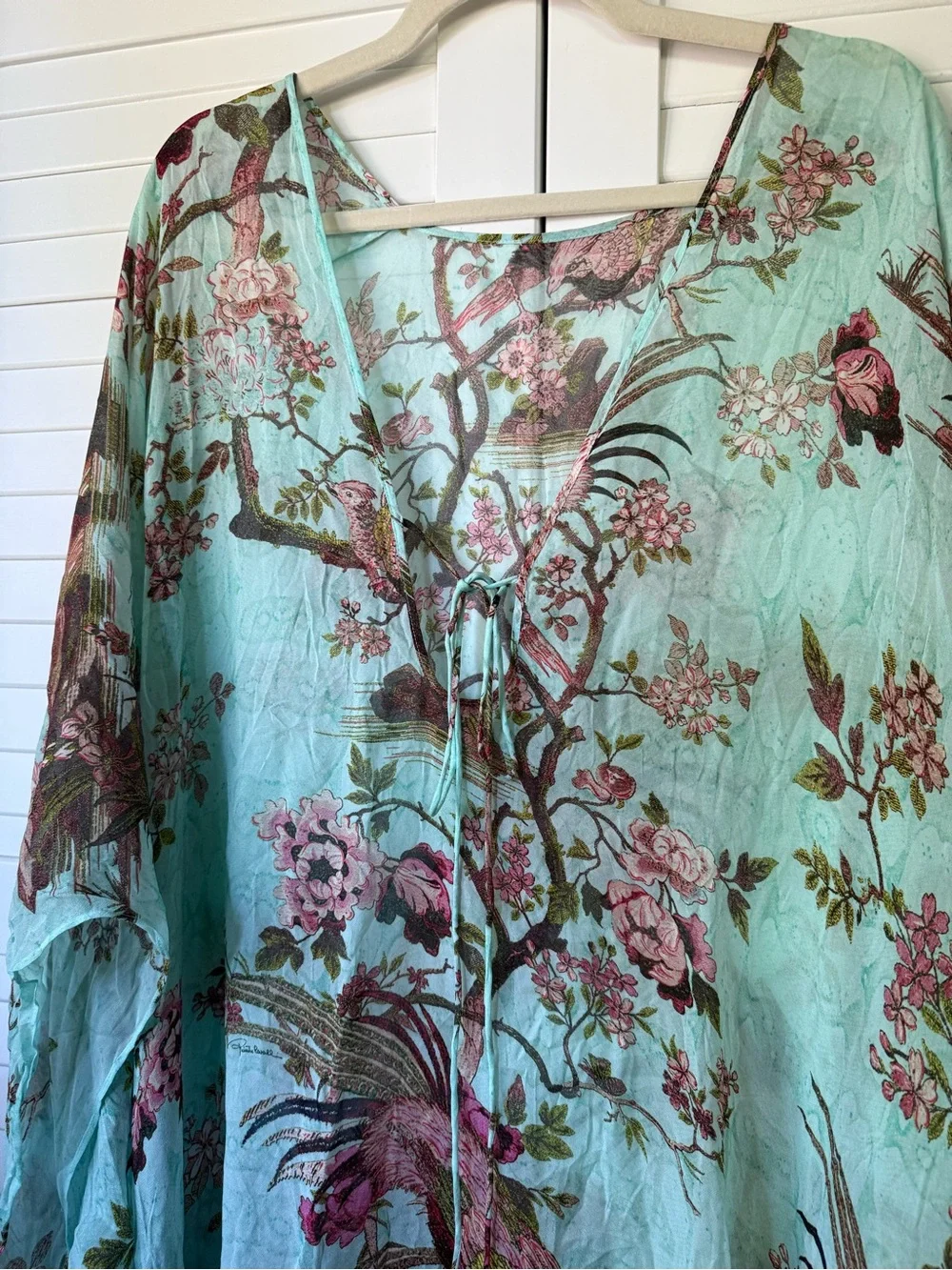 SKIMS X ROBERTO CAVALLI Long Kaftan - Picture 4 of 8